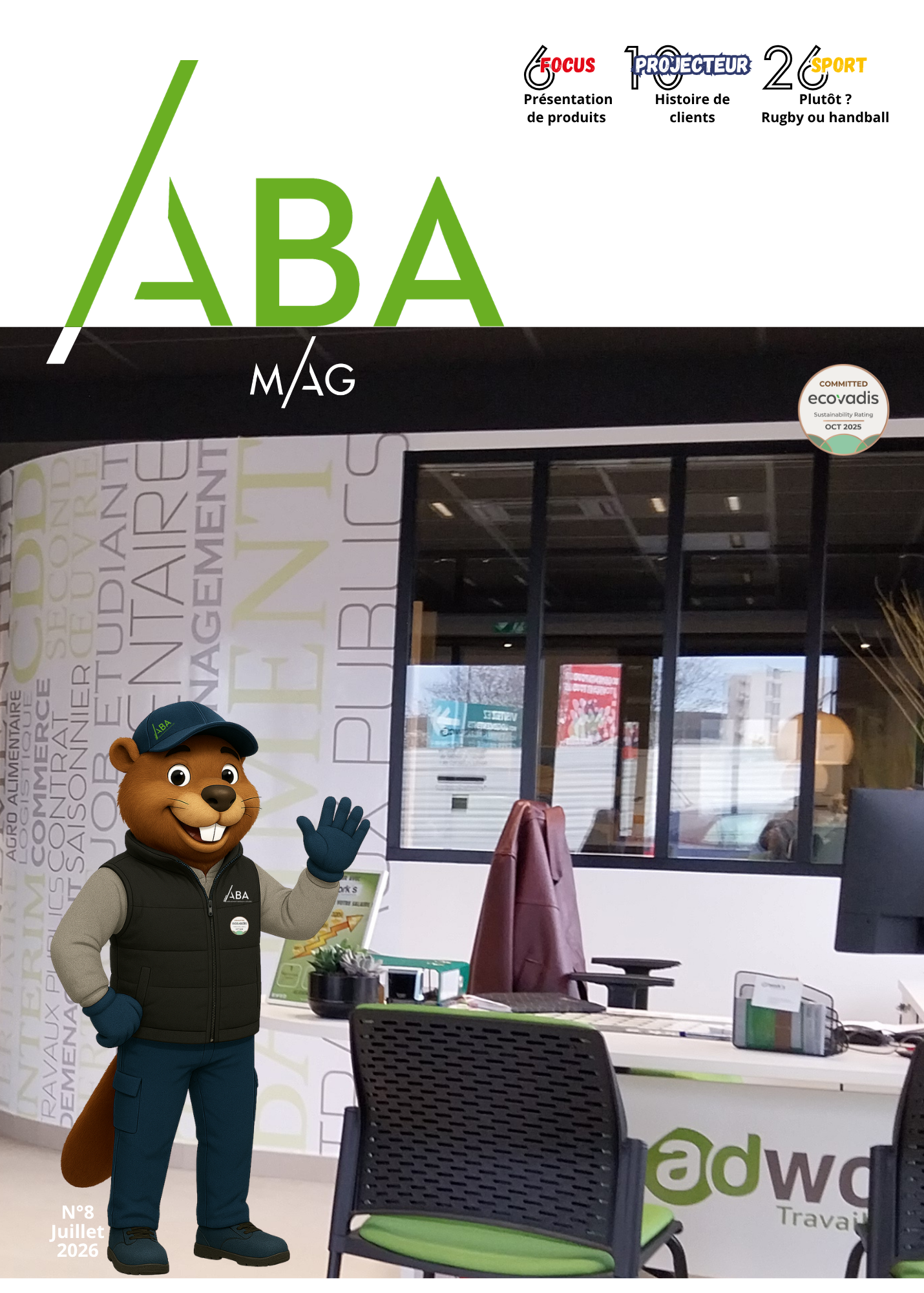 Découvrez ABAMAG n°8 : projets, conseils, sécurité et vie d’entreprise